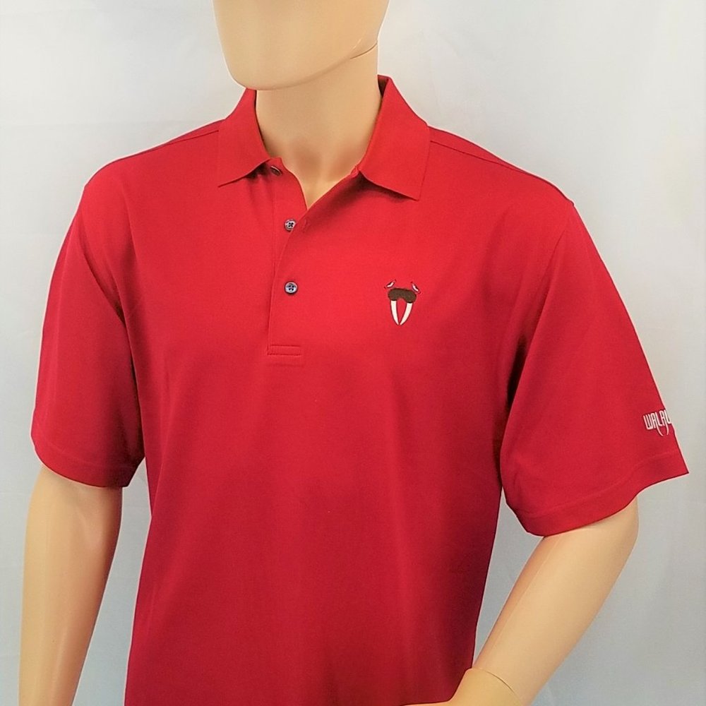 Golf Shirt Walruswear by Craig Stadler - GEORGIA BULLDOGS RED!